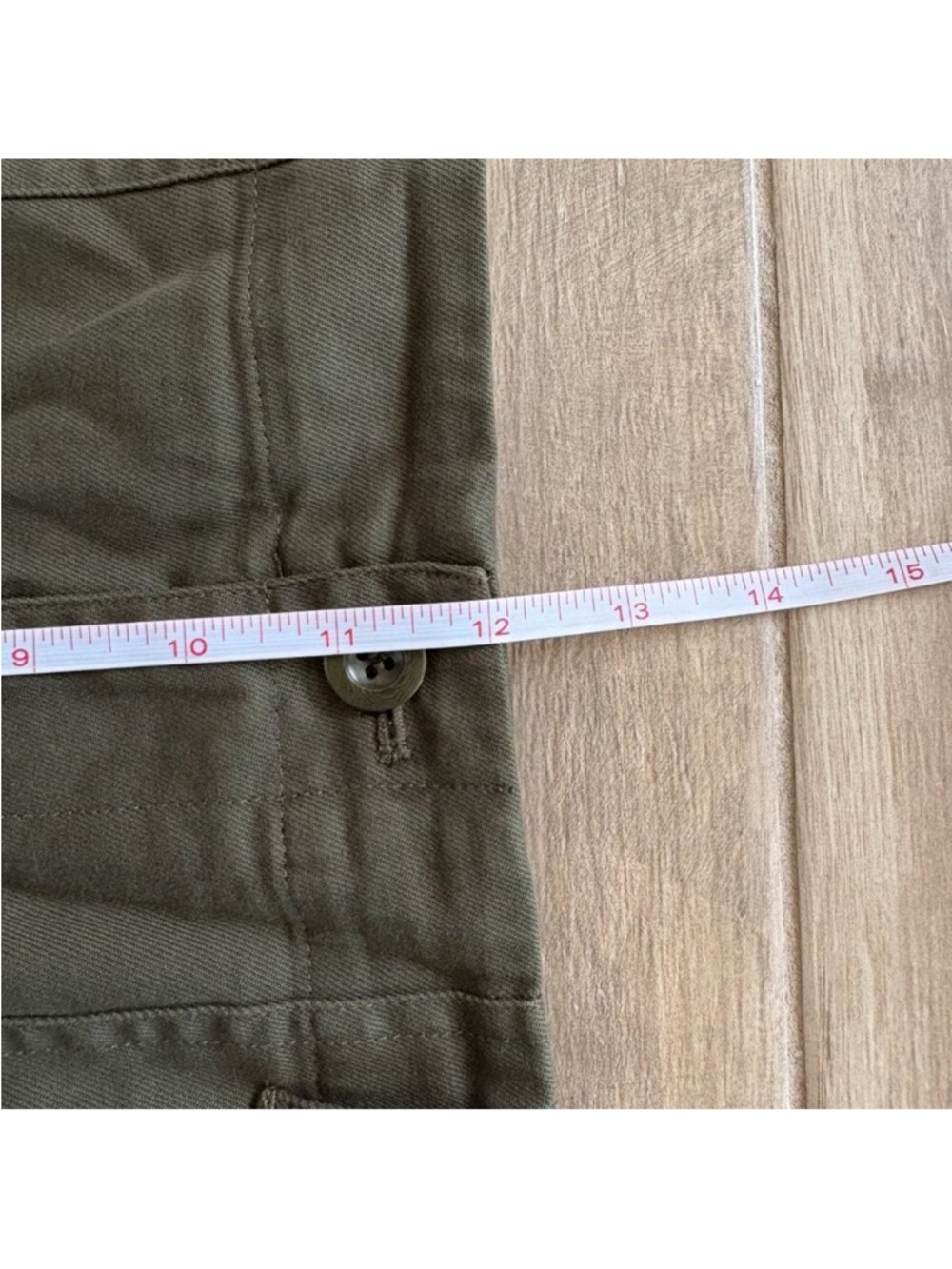 Jenni Kayne Ranger trousers in army green - Picture 8 of 9